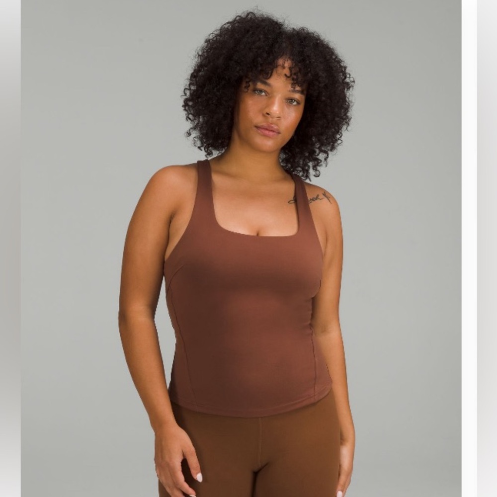 InStill Tank Top in color ‘Roasted Brown’